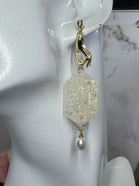 Earrings | Hands of Fate | Polyhedral Dice Earrings