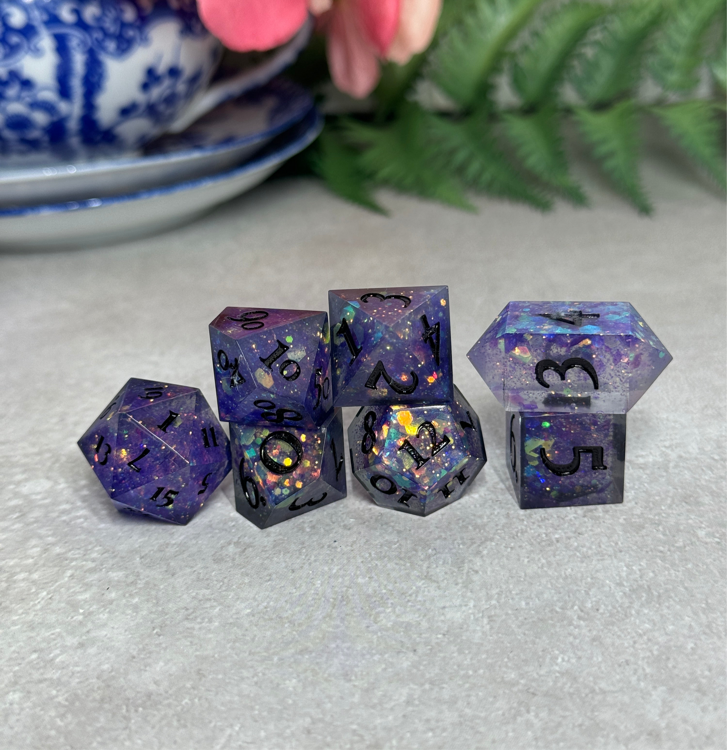 A Foolish Bargain | 7 Piece Polyhedral Dice Set