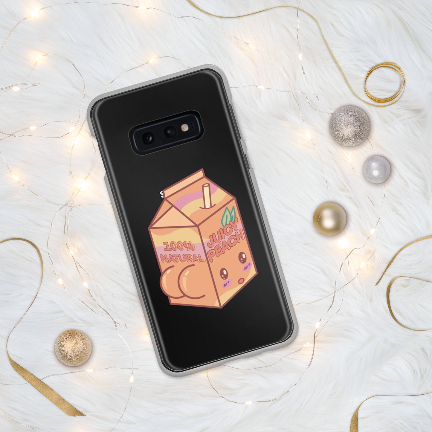 Juicy Peach Clear Case for Samsung®