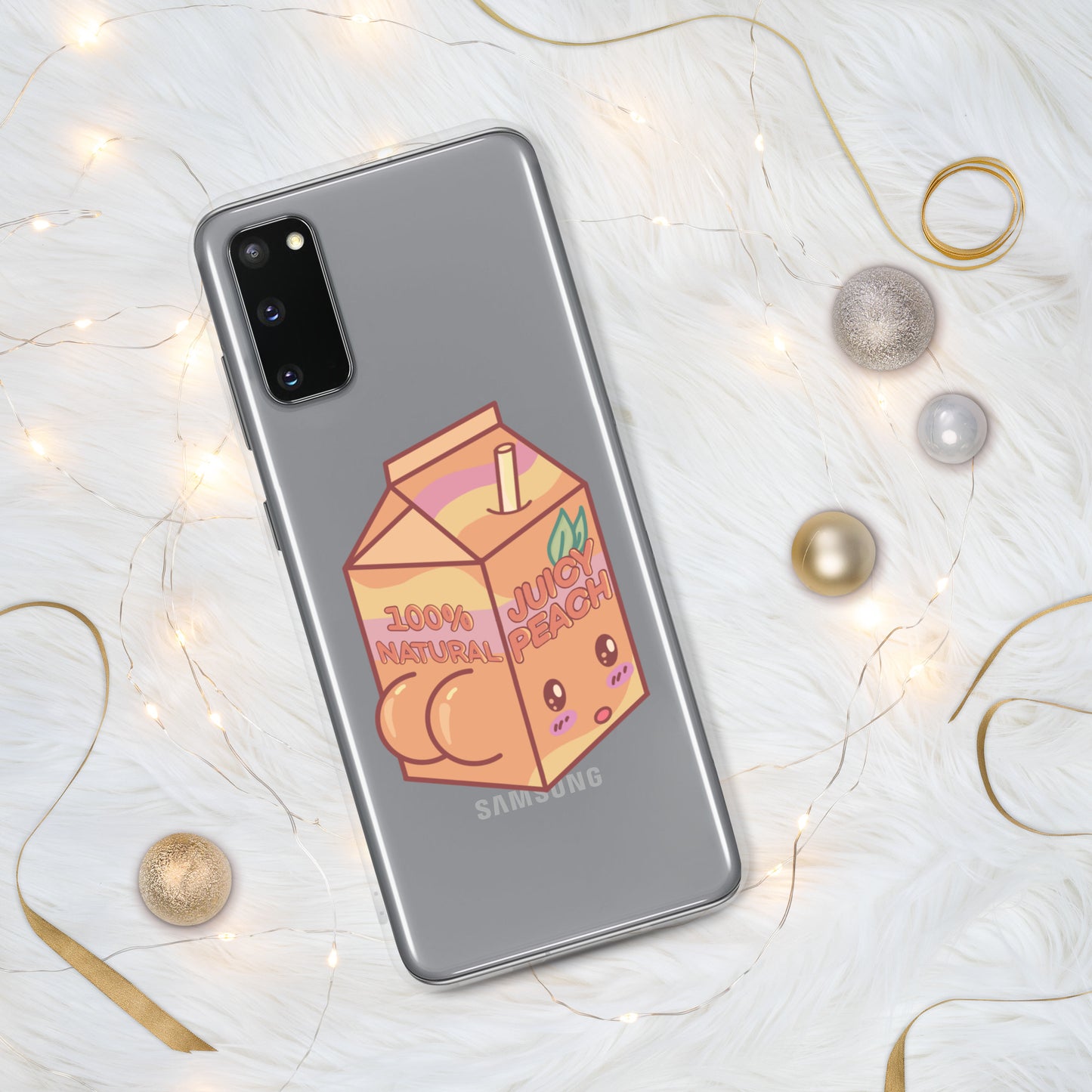 Juicy Peach Clear Case for Samsung®