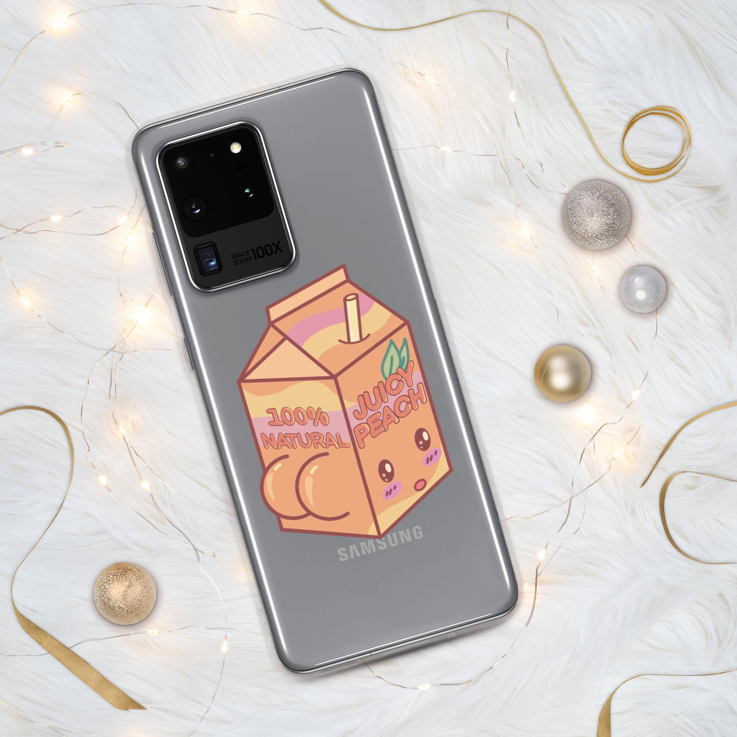 Juicy Peach Clear Case for Samsung®