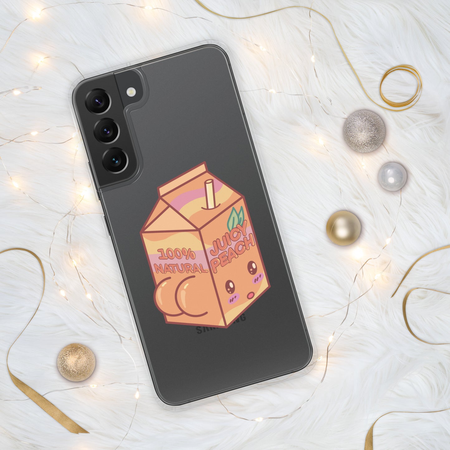 Juicy Peach Clear Case for Samsung®