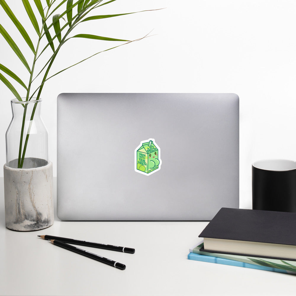 Juicy Melon Carton Sticker