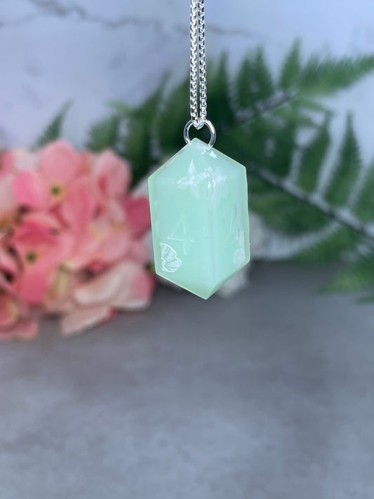 D4 Pendant | Sterling Silver Necklace (40cm)