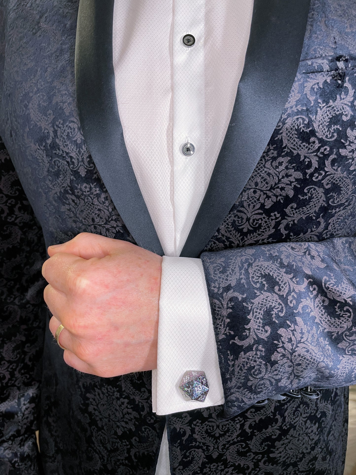 D20 Cufflinks | Andromeda