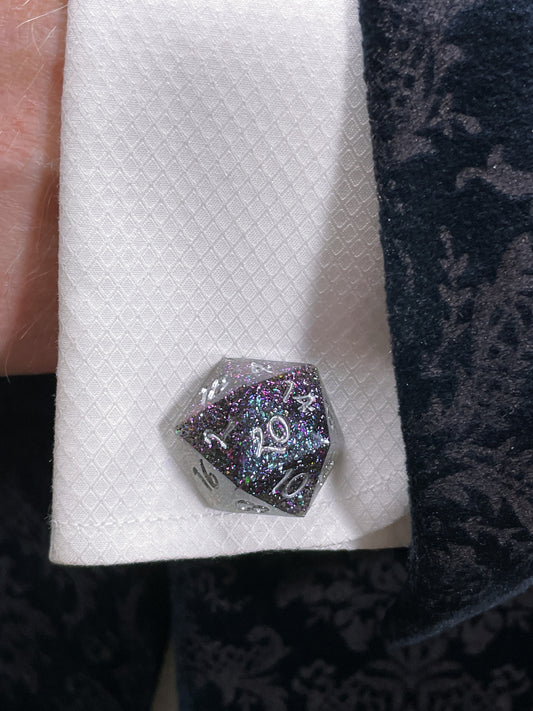 D20 Cufflinks | Andromeda