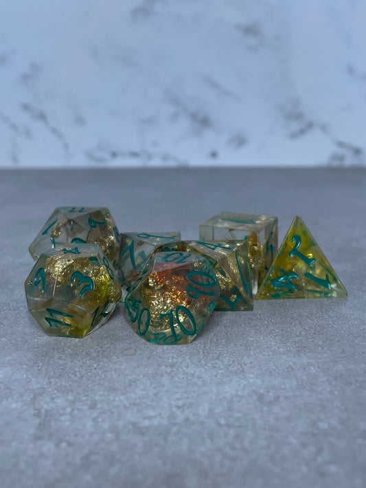 Popinjay | 7 Piece Polyhedral Dice Set