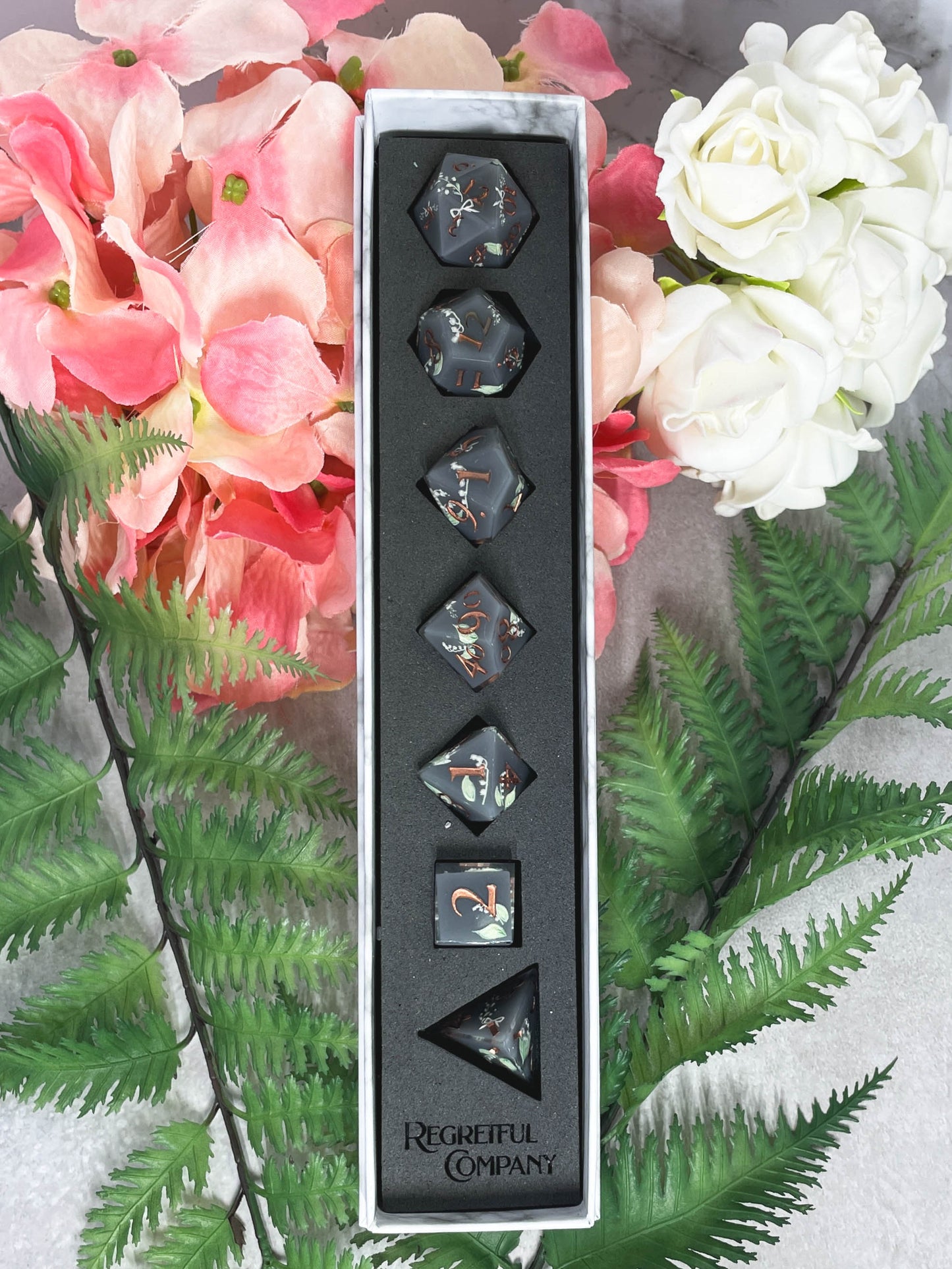 Bronte | 7 Piece Polyhedral Dice Set