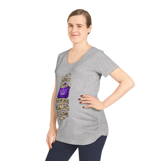 I rolled a natural 20 seduction check and all I got was this baby pregnancy T-Shirt