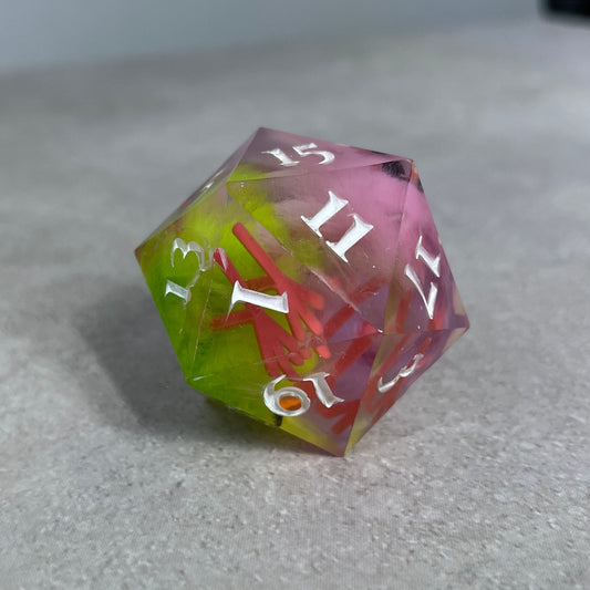 The Whole Damned Flock | Cursed Chick |30mm D20 Chonk