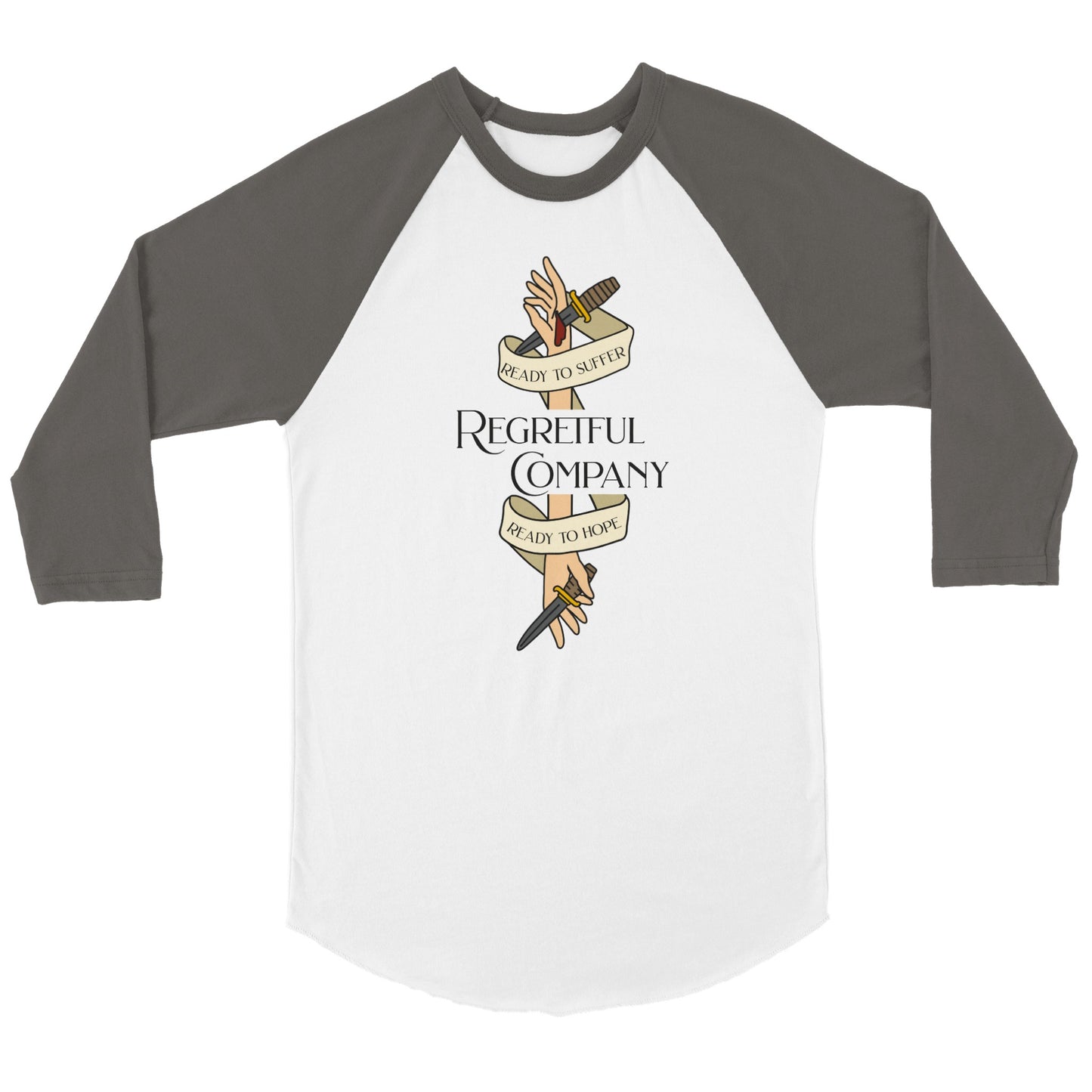 RC Icon Unisex 3/4 sleeve Raglan T-shirt