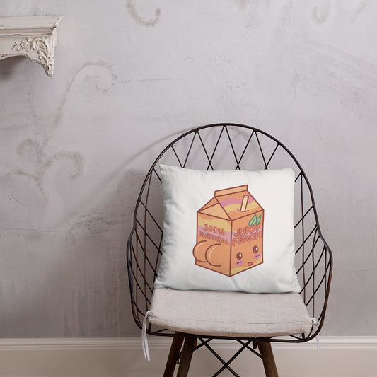 Juicy Peach Basic Pillow