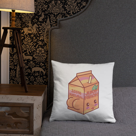 Juicy Peach Basic Pillow