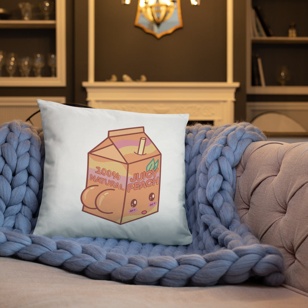 Juicy Peach Basic Pillow