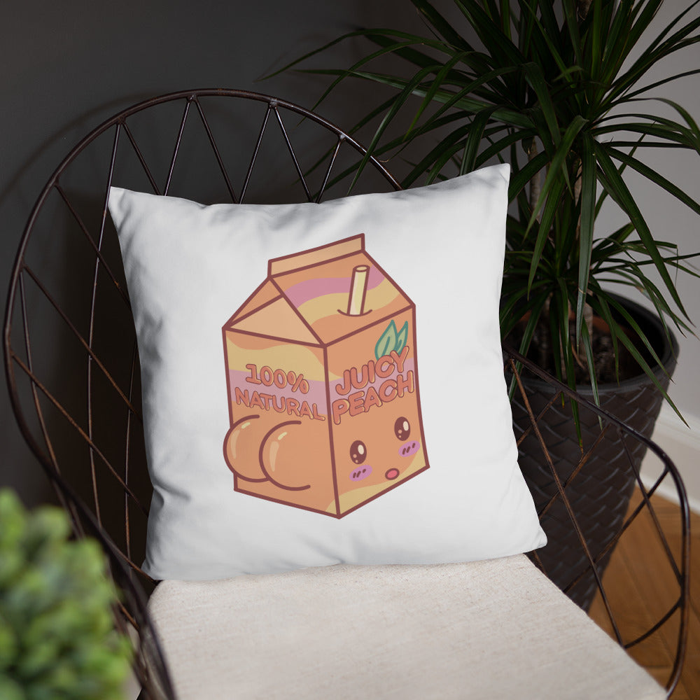 Juicy Peach Basic Pillow