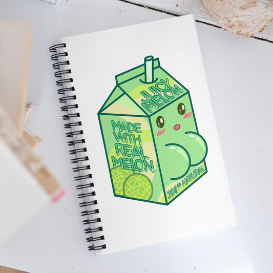 Juicy Melon Spiral Notebook