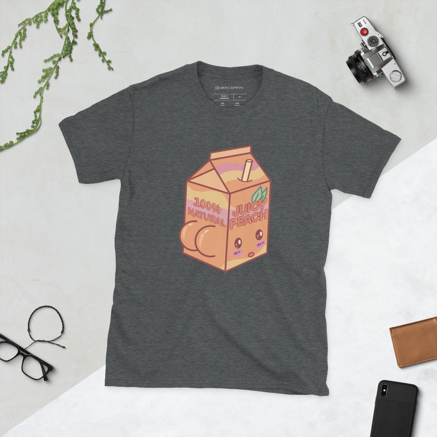 Juicy Peach Short-Sleeve Unisex T-Shirt