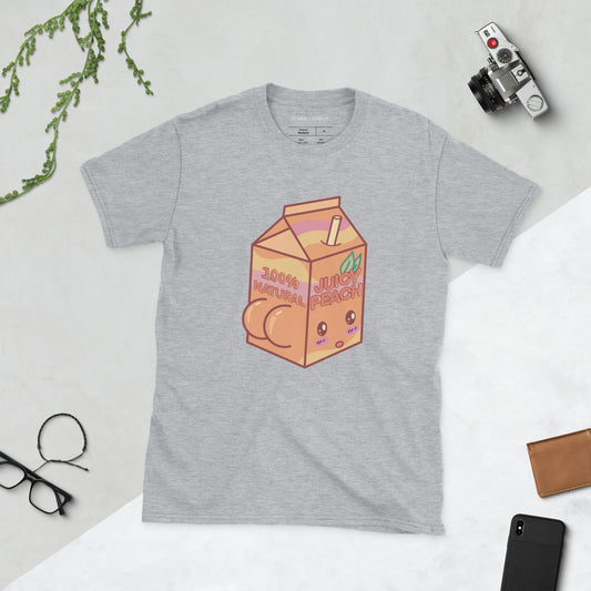 Juicy Peach Short-Sleeve Unisex T-Shirt