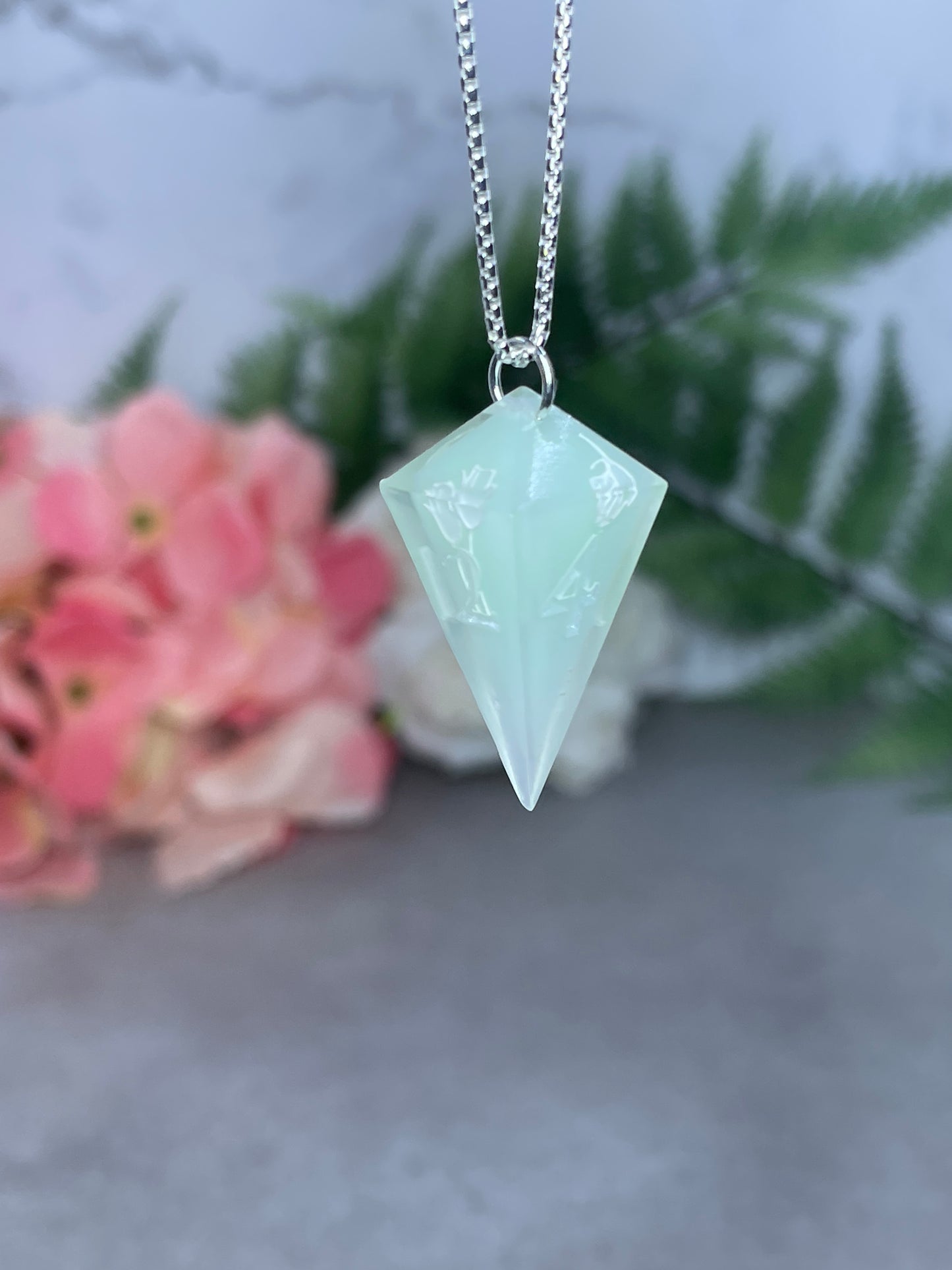 D4 Pendant | Sterling Silver Necklace (40cm)