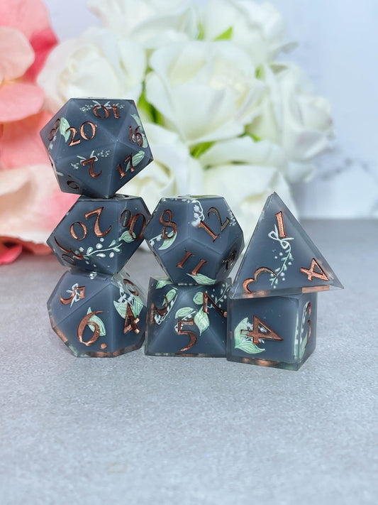 Bronte | 7 Piece Polyhedral Dice Set
