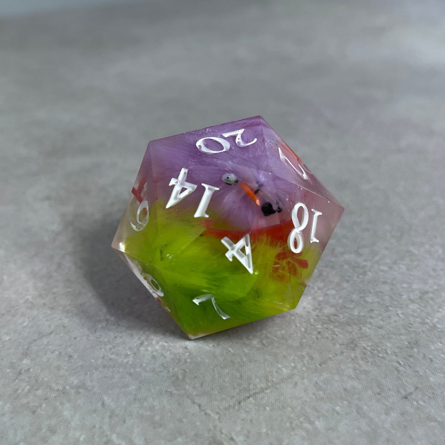 The Whole Damned Flock | Cursed Chick |30mm D20 Chonk