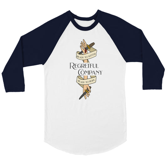 RC Icon Unisex 3/4 sleeve Raglan T-shirt